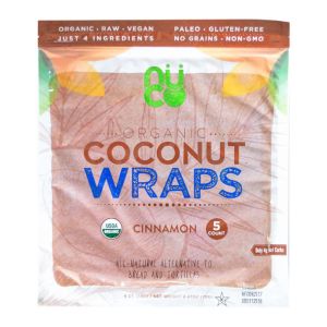 NUCO Organic Coconut Wraps (Cinnamon)