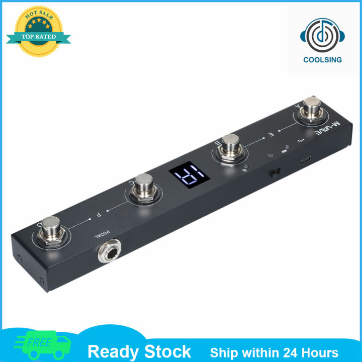 thumbnail image 2 of M-vave Chocolate Plus Wireless MIDI Controller Pro Keyboard 4 Buttons Foot Switch Supports MIDI Host Interface Control I.1281436474 2 of 13