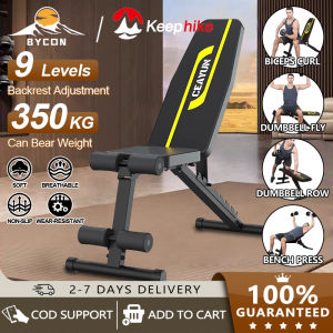 Adjustable weight bench press foldable Weight Bench Fitness bench for whole body 9 Levels Backrest Adjustment Exercise Bench tilt practical exercise bench strength training bench for home gym