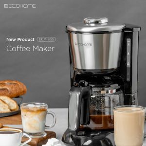 Ecohome Mesin Kopi/Coffee Maker Mesin Pembuat Kopi Kapasitas 15 Cup Watt Rendah ECM-333