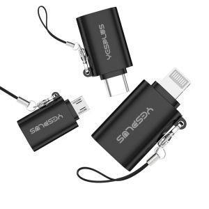YESPLUS YS-1407 OTG USB Flash Driver For Smart Phone For Micro/Type-C/Lighting