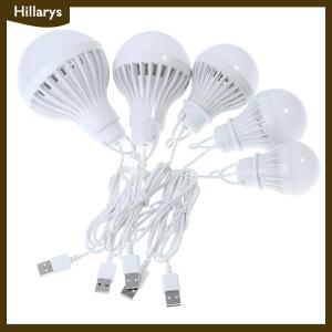 [Hillarys] LED Lantern Portable Camping Lamp Mini Bulb LED USB Power 3W 5W 7W 9W 12W