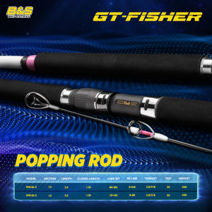 Joran GT Fisher Pink Clouds Series Popping ROD 2.5M Line 6-10 Lure 70g-160g FUJI JP140