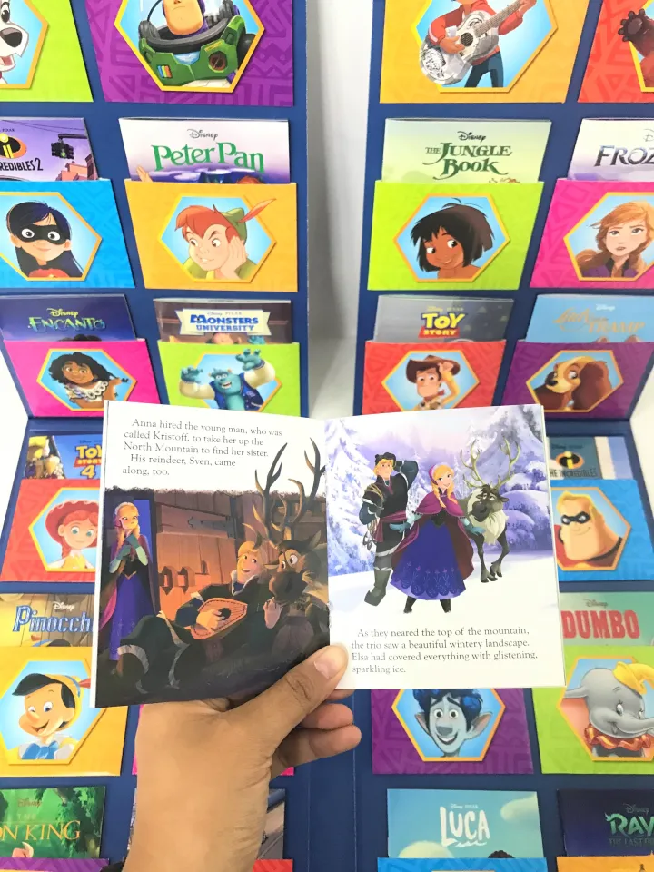 Disney Giant Story Book Library 24 Books Gift Set For Kids To Read