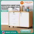 HP BG0038 Cabinet Home Office Filing Cabinet Shelf Minimalist Organizer Storage Cabinet Office Furniture. 