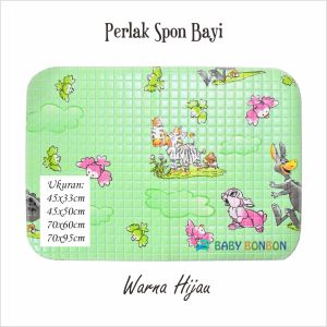 BABY BONBON Perlak Bayi BESAR 70x60 cm Alas Ompol Perlengkapan Mandi Bayi Baru Lahir