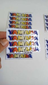 STIKER EMBLEM YAMAHA TIMBUL KUALITAS TERBAIK