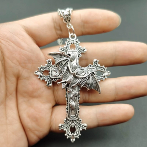Cross Pendant Necklaces Cross Pendant Chokers Gothic Necklaces Gothic Party Women Gift for Girls