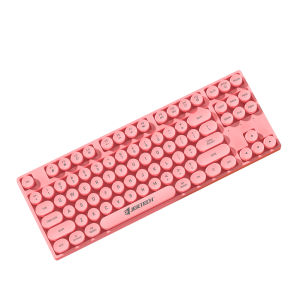 DK-600A Multimedia Keyboard Retro Mini Jertech Punk Style with RGB Light - BE