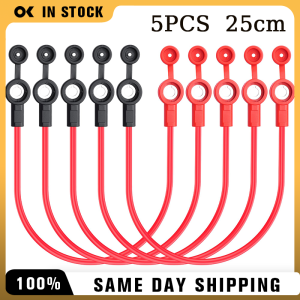 5PCS Electric Vehicle Battery Connection Cable 4mm Injection Molded Capped Connecting Cable