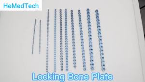 GREATLH Veterinary ALPS Titanium Locking Plate Orthopedic Fixation Plate Autoclavable Straight Plate Operation Instrument