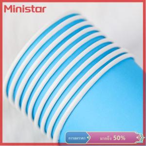 Ministar 10ชิ้น9ออนซ์250มล. ถ้วยกระดาษหนาทึบใช้แล้วทิ้งถ้วยกระดาษสำหรับงานแต่งงานวันเกิดปาร์ตี้วันหยุดของใช้บนโต๊ะอาหารแบบใช้แล้วทิ้ง