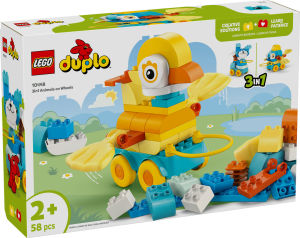 [BrickMonster] Lego 10448 Duplo 3in1 Animals on Wheels
