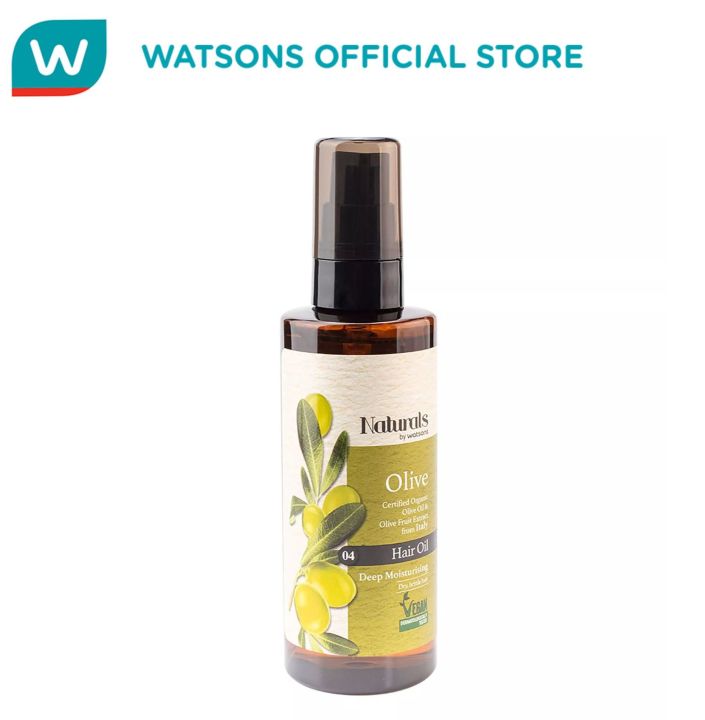 NATURAL BY WATSONS Olive Hair Oil 100ml Lazada PH