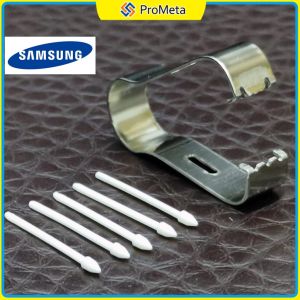 Petua Stylus S Pen 5Pcs Stylus S Pen Tips Nibs Metal Clip for Samsung Tab S10 Lite S6 Lite P610 P615 S11 S7 S7+ S7/S9 FE S11 Ultra S9 Ultra S9+ Galaxy Note 20 10