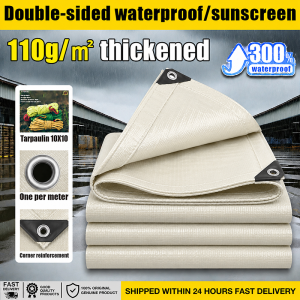 ✨24 hours delivery✨tarpaulin waterproof 1500D canvas waterproof tarpaulin canvas balcony rain shade tarpulin canvas sheet waterproof thick outdoor canopy camping tent waterproof canvas sheet 防雨布