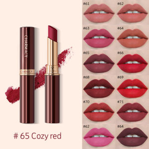 CHARMACY Long Lasting Waterproof Matte Nude Lipstick Luxury Korean Velvet Easy to Wear Lip Stick for Women Makeup Cosmetic2026