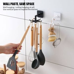 360 Degrees Rotating & Foldable Hook Kitchen & House Accesorios | 免打洞旋转挂钩