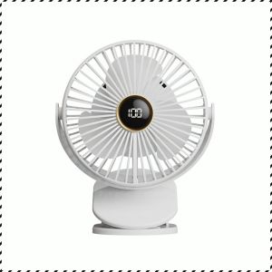Small Fan Ice Sensation Mini Fan Large Capacity Intelligent Adjustment High Power Charging Office