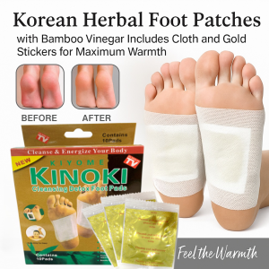 Kinoki Gold Foil Foot Patches Home Foot Beauty Patches Refreshing Sleep Foot Patches Care Foot Patches金箔足贴