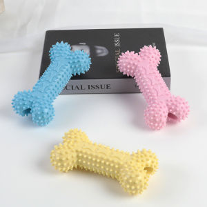 Mainan Tali Anjing Kalis Gigit TPR Macaron – Macaron Pet TPR Rope Toys Dog Molar Bite Resistant