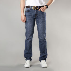 Quần Jean Ống Suông Nam Nhiều Màu Quần Jean Nam Ống Rộng Vải Không Co Giãn Sang Trọng Lịch Sự - DOKI