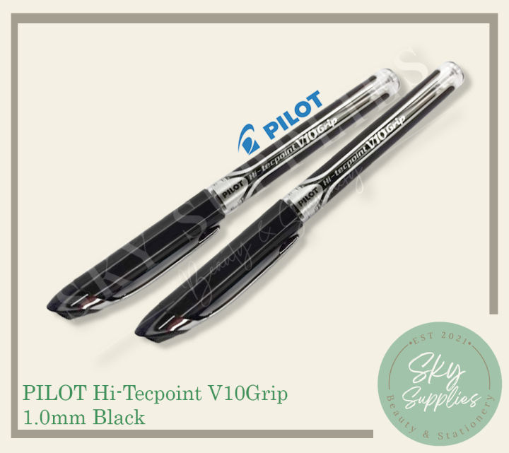 Pilot Hi-Tecpoint V10 Grip Set Of 3 Blueaa - View #4
