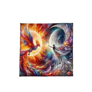 Phượng Hoàng hình nữ thần tarots Khăn trải bàn bàn thờ vải bàn thờ vải divinations Khăn trải bàn tấm thảm dễ dàng sử dụng