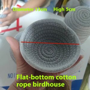 Beierwa tổ chim bằng rơm tổ chim bồ câu tổ chim tổ treo ấm áp Budgerigar tổ cỏ tổ nuôi tổ Nguồn cung cấp