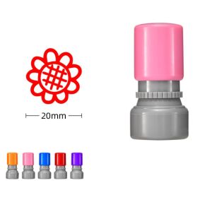 COOLCELLS Phần Thưởng cho sinh viên Tem tặng hoa Tự mực Đồ chơi vẽ tự làm Tem đánh giá giáo viên Túi Khuyến khích Con dấu chấm điểm ngôi sao Giáo viên