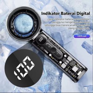 Kipas Portable Turbo 100 Super Speed / Kipas Angin Mini Turbo / Mini Fan High-speed