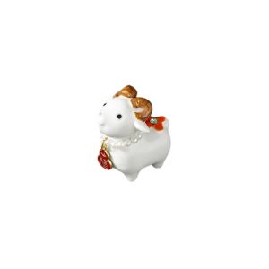 FENGIA Lamb Bunny Desk Ornaments Sheep Rabbit Incense Burner Home Decor Chinese New Year Zodiac Sheep Incense Holder New Year Gift Creative Incense Stick Burner Year of Sheep