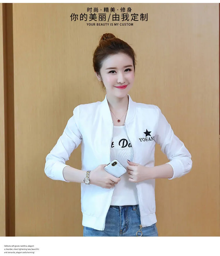 LOMOGI New Korean Jackets Coats Fashion Casual Jacket In Summer and Autumn Women Clothing Lazada Singapore