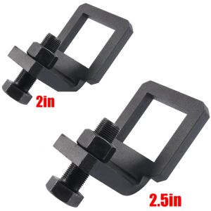 Corrosion Resistant Trailer Hitches Tightener 2/2.5 Inch Anti Rattle Clamp Secure Connection for Bike Racks Towing Use