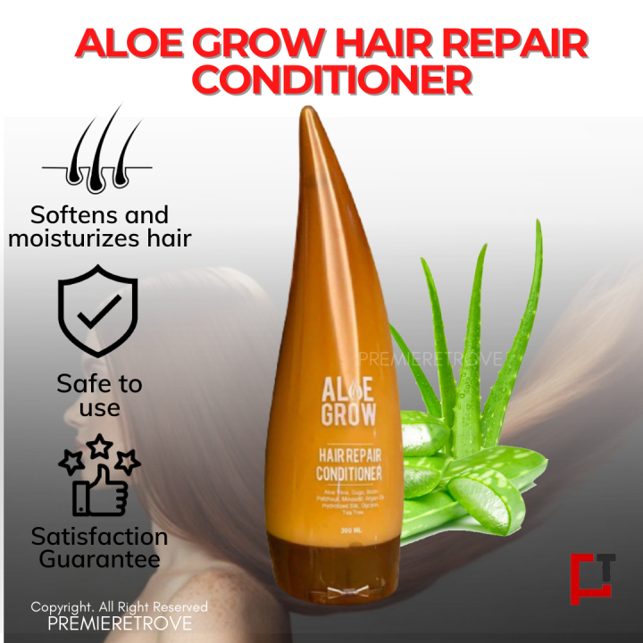 Aloe Grow Conditioner Hair Growth Booster AntiHair Fall, AntiFrizz