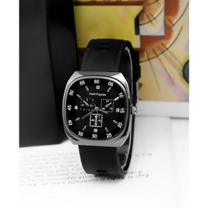 Jam Tangan Pria Wanita Hush Puppies Sport Chrono Korea Fashion Quartz Silikon Rubber Analog Watch
