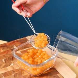 INS ตะกร้อลวกเส้น กระชอนลวกเส้น ที่ลวกสแตนเลส ที่ตักของทอด ที่ลวก กระชอนลวกสแตนเลส ช้อนไข่มุกผลไม้ Stainless steel colander