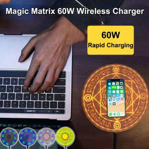 Bungee Magic Matrix 60W Wireless Charger: Fast Charging Magic Array