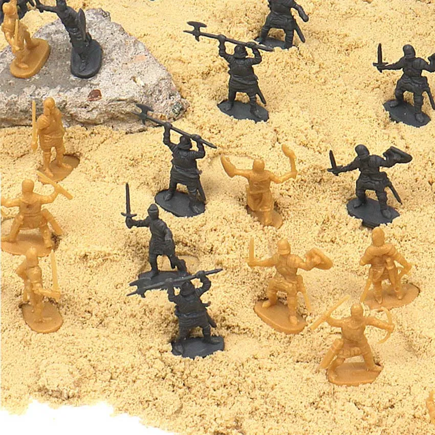 200Pcs Plastic Army Men Miniature Soldier Figures Army Men Figures