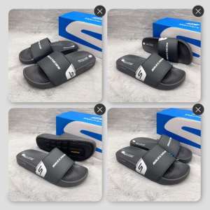 Skechers Mens Clic Slippers Thick Rubber More Comfortable Foot OEM+ECO