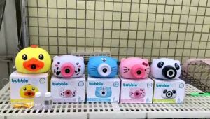 Terbaru Kamera Gelembung Sabun Elektrik dengan Musik & Lampu