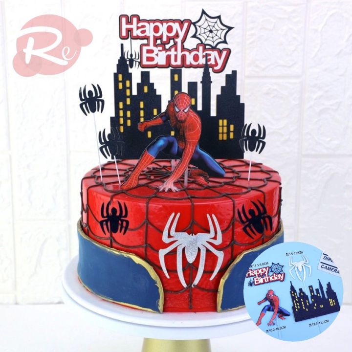 Spiderman!!! 🕸🕸 Bánh Người Nhện đẹp... - Hỷ Lâm Môn Bakery | Facebook