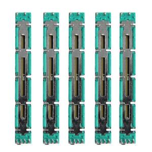 5pcs 2-channel Double A10K Original Behringer Soundcrafts Mixer Fader 7.5CM 75MM A10KX2 Potentiometer A20K/B20K/B50