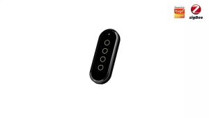 SMATRUL Tuya Zigbee Wireless Smart Home Scene Switch Light 4 Gang 12 Touch Remote Control Life App