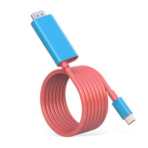 HDMI cable for Nintendo Switch 2/ NS/OLED connect TV/PCPD Charging Cable 4K HDMI dock stationPortable TV projection dock