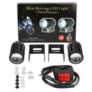 Lampu Tembak Laser D2 mini jauh dekat putih kuning Lampu Sorot Xmax Nmax Aerox Lexi Adv Pcx Vario