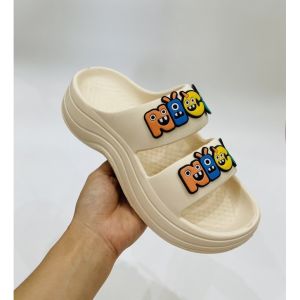 Dép 2 quai ngang Dép lê nữ hack chiều cao siêu đẹp gắn hình siêu xinh loại 1 mã kQ68