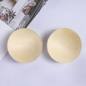 🔥1Pair Chest Pad Round Sponge Wrap Bra Pads Inner Cup Round Thin Cotton Bra Chest Lifting LovelylifeFu👍