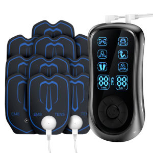 EMS Eletric Professional Muscle Stimulation Physiotherapy Tens Unit Machines Pulse Impulse Mini Full Body Massager 6 Modes