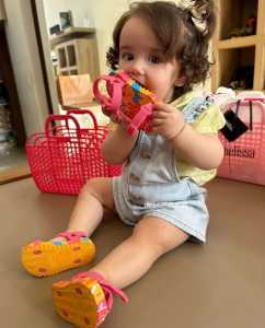 MINI MELISSA PLAYTIME REPOSICAO ( SIZE 22/23 - 30 ) SANDAL FLAT ANAK